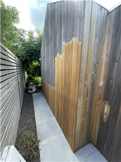 houten bijgebouw en outdoor berging