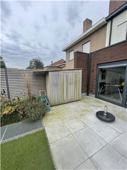 houten bijgebouw en outdoor berging