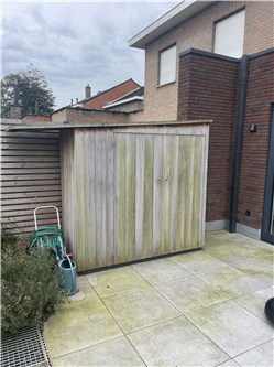 houten bijgebouw en outdoor berging