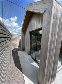 houten bijgebouw en outdoor berging