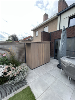 houten bijgebouw en outdoor berging