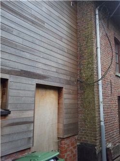 Gevelbekleding en ceder