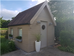 Gevelbekleding en ceder