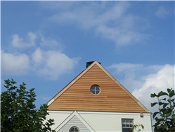 Gevelbekleding en ceder