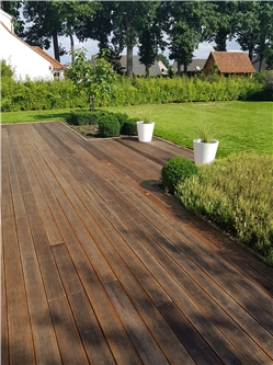 Houten terrassen